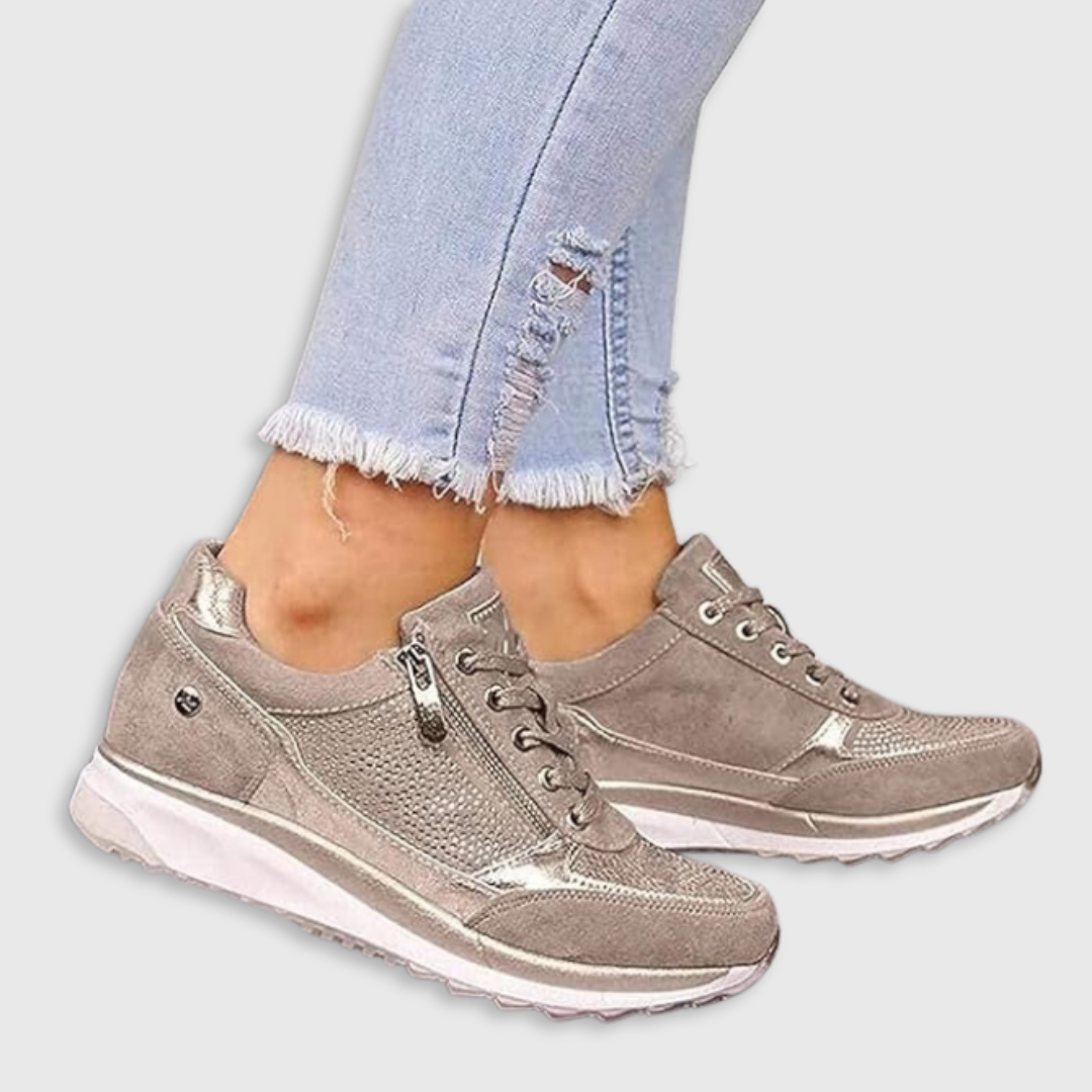 Alice - Zip-Up Orthopedic Sneakers