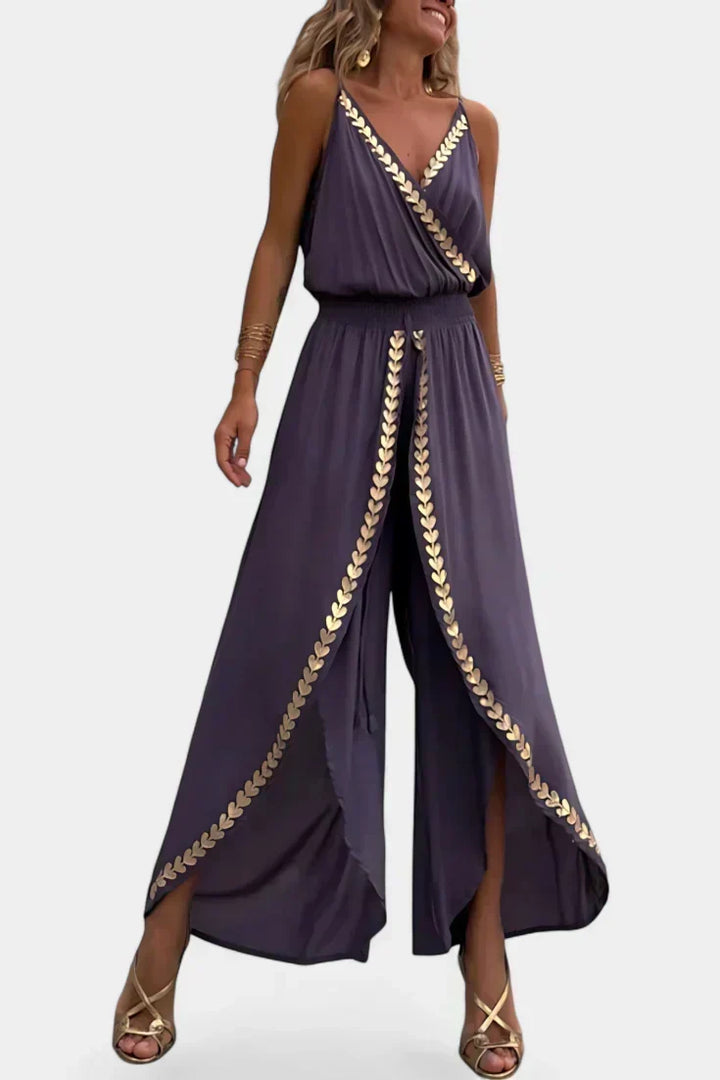 Bree - Dress Mono with Golden Details