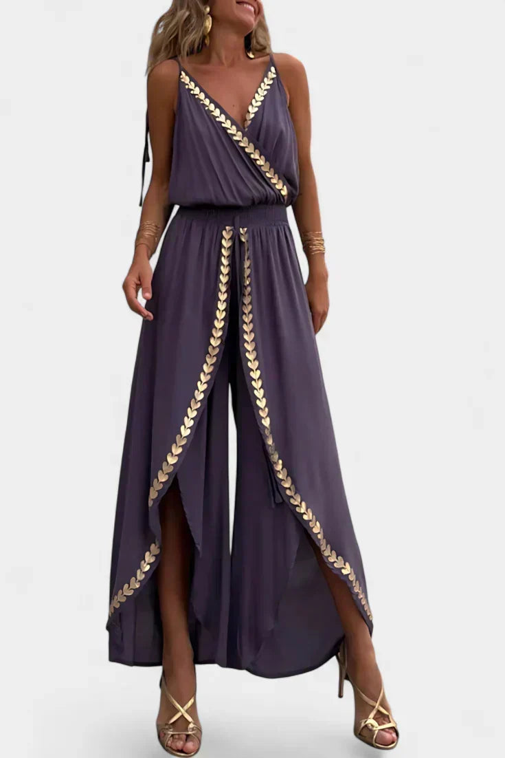 Bree - Dress Mono with Golden Details