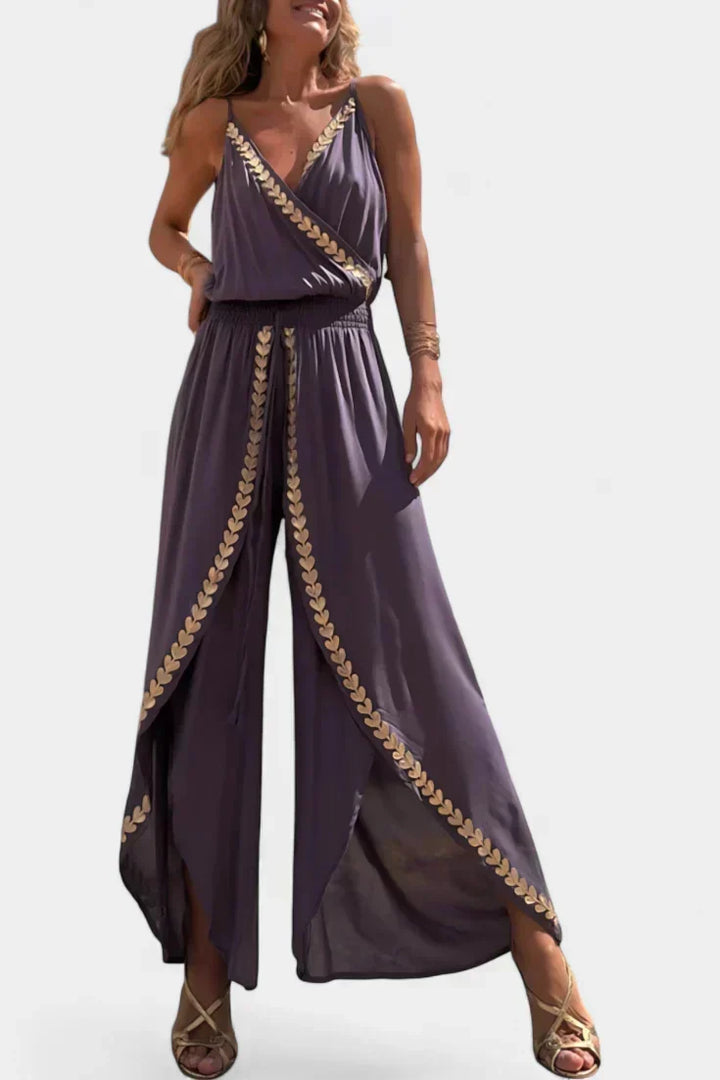 Bree - Dress Mono with Golden Details