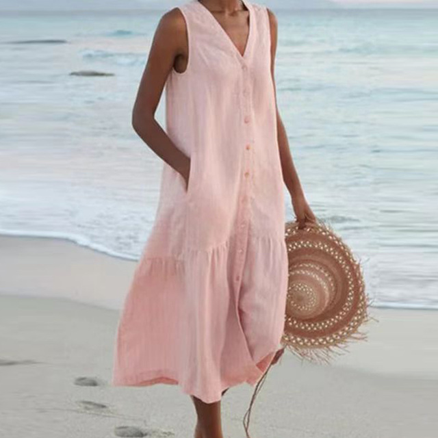Harmony - Dress with V-Neck