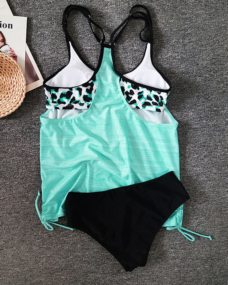 Amara - Leopard Print Tankini