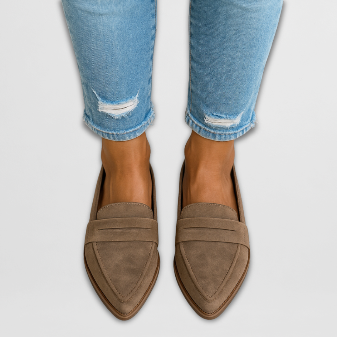 Ivy - Suede Loafers