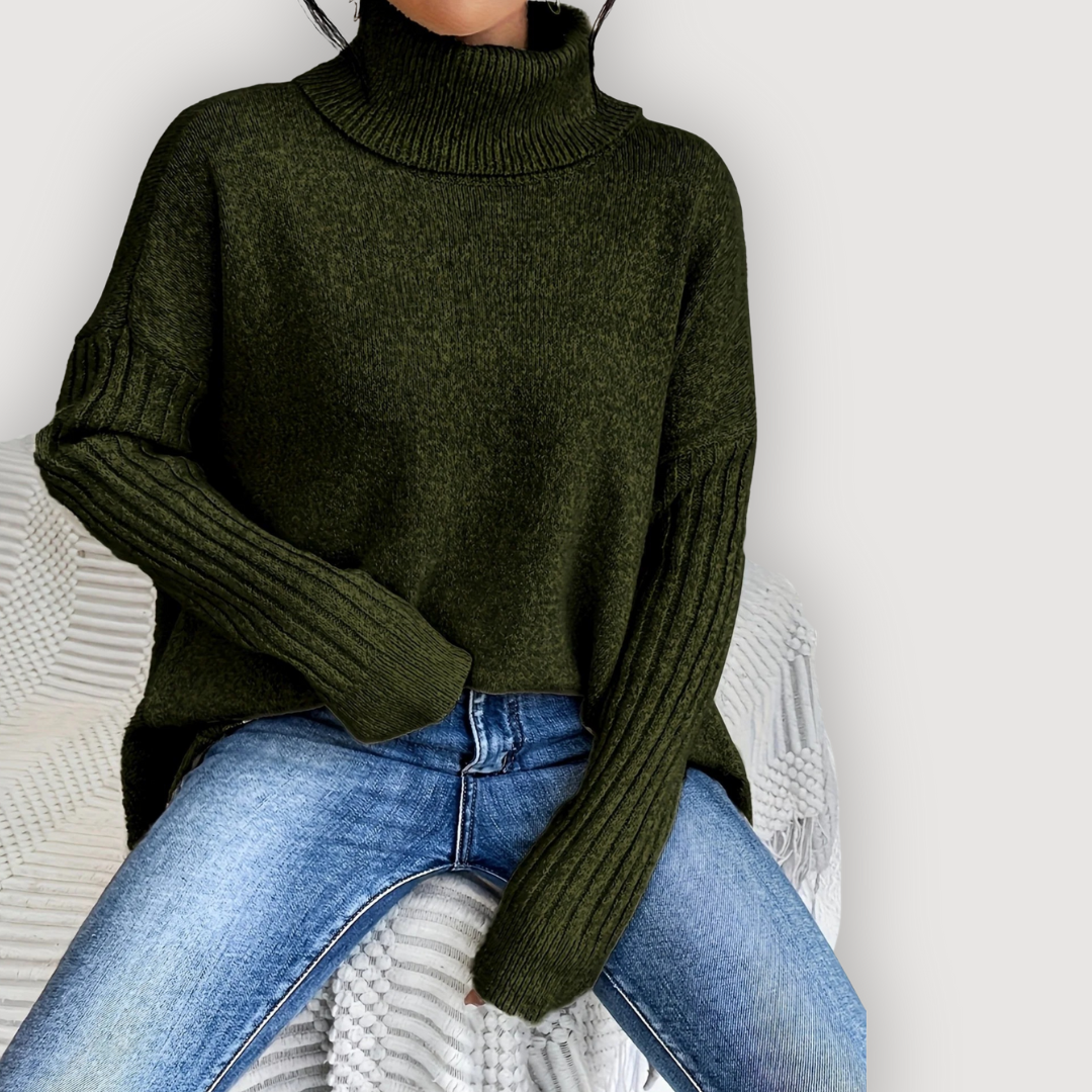 GENESIS – COZY TURTLENECK SWEATER