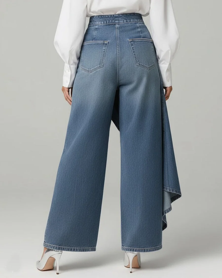 Gabrielle - Wrap Denim Pants