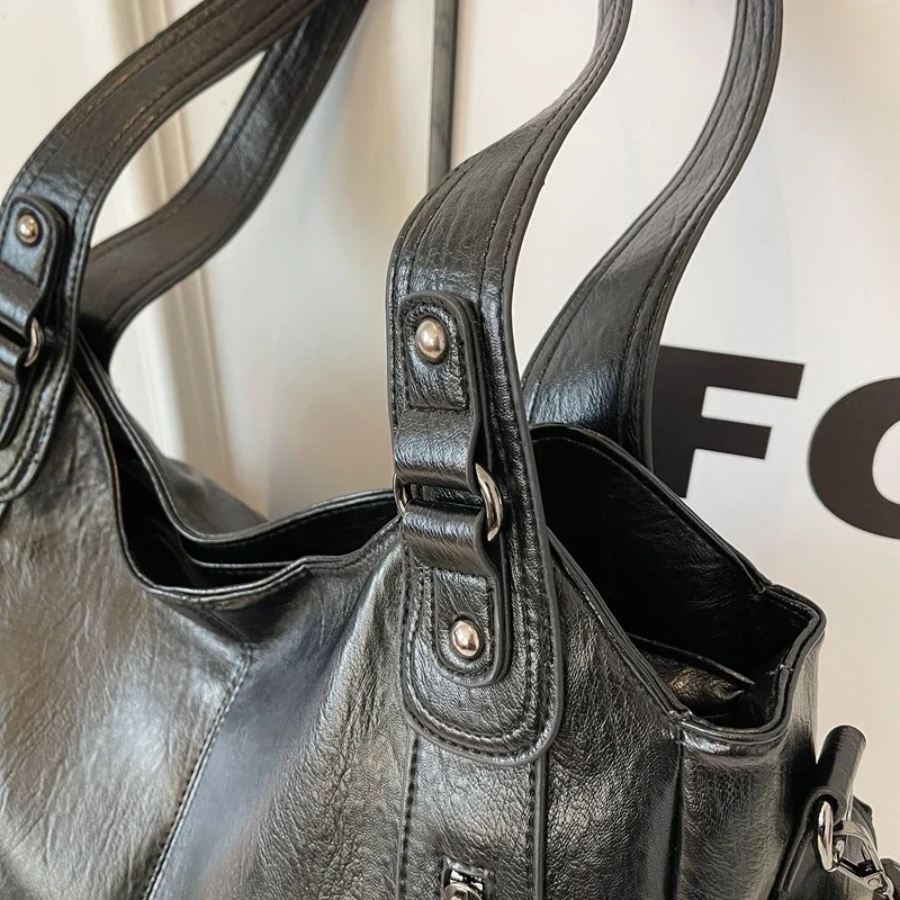 Willow - Dual Zipper Large Capacity Shoulder Bag
