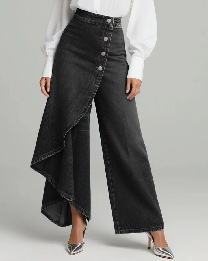Gabrielle - Wrap Denim Pants