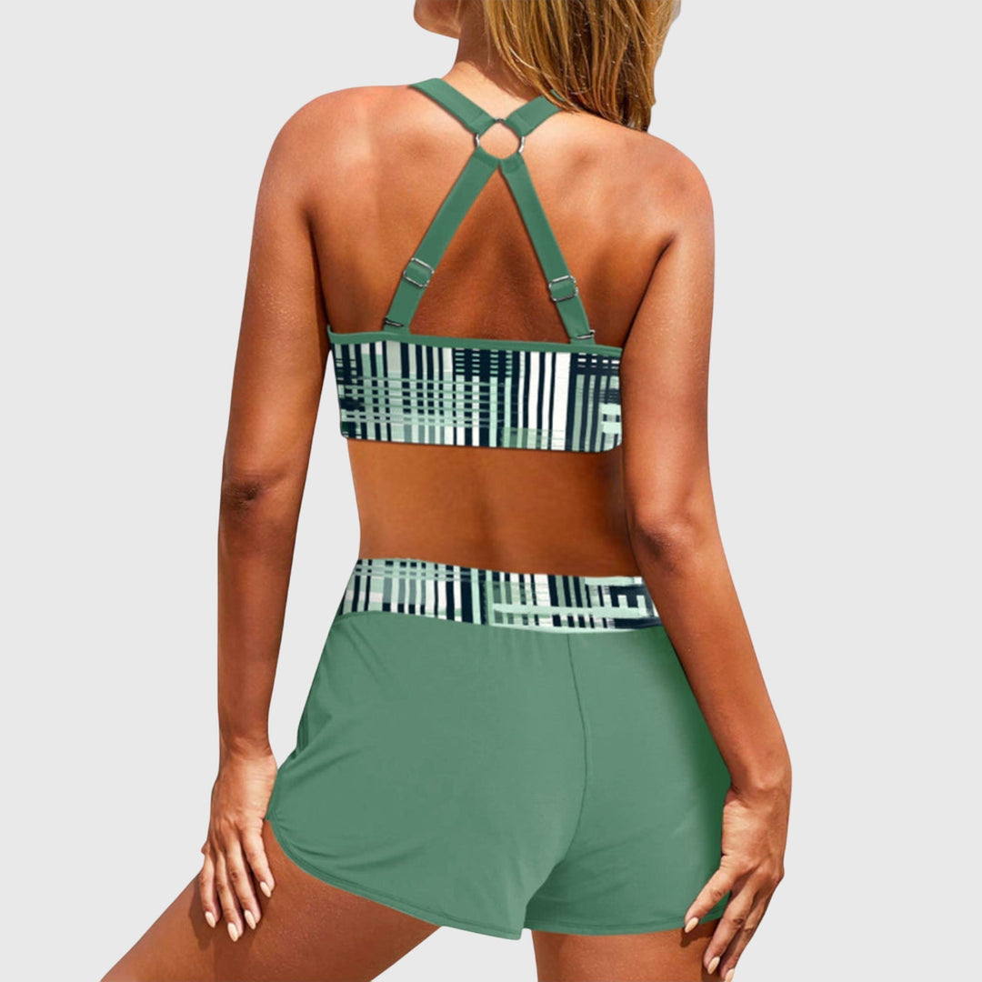 Madelyn - Ribbed High-Waisted Bikini