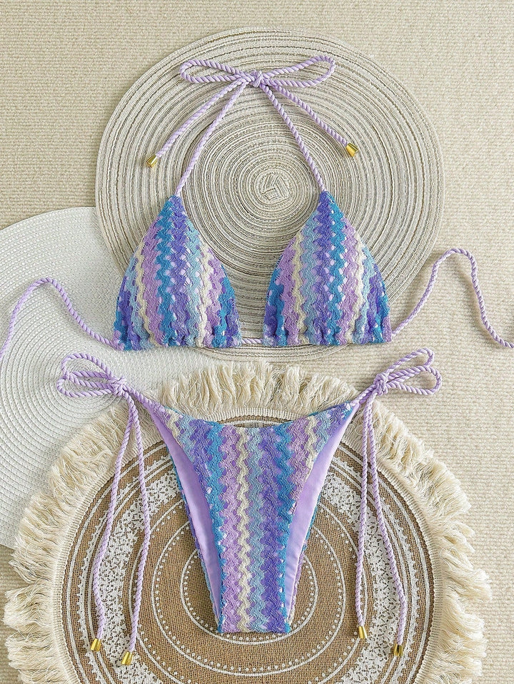 Adalynn - Crochet Look Triangle Bikini