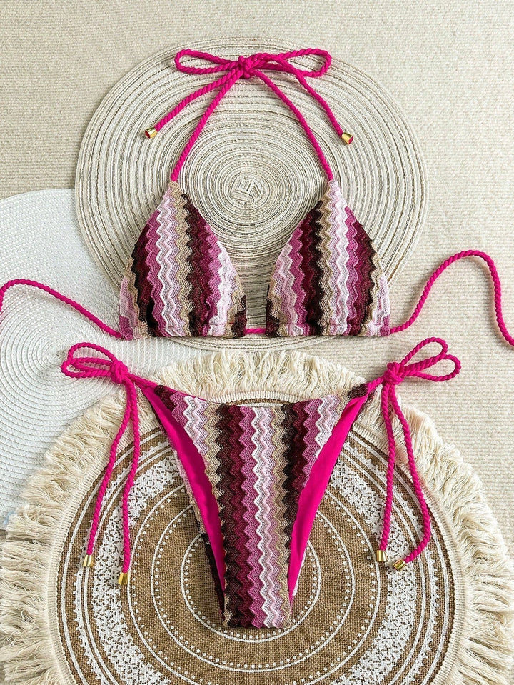Adalynn - Crochet Look Triangle Bikini