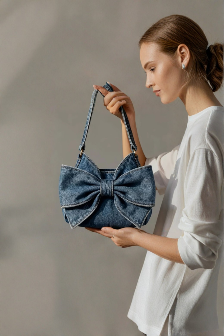 Ruby - Retro Bow Bag