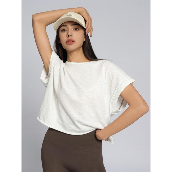 FAITH - Women Everyday Cut Out Hemline Womenswear Top