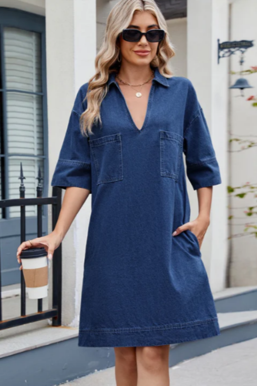 Bree - Casual Denim Dress