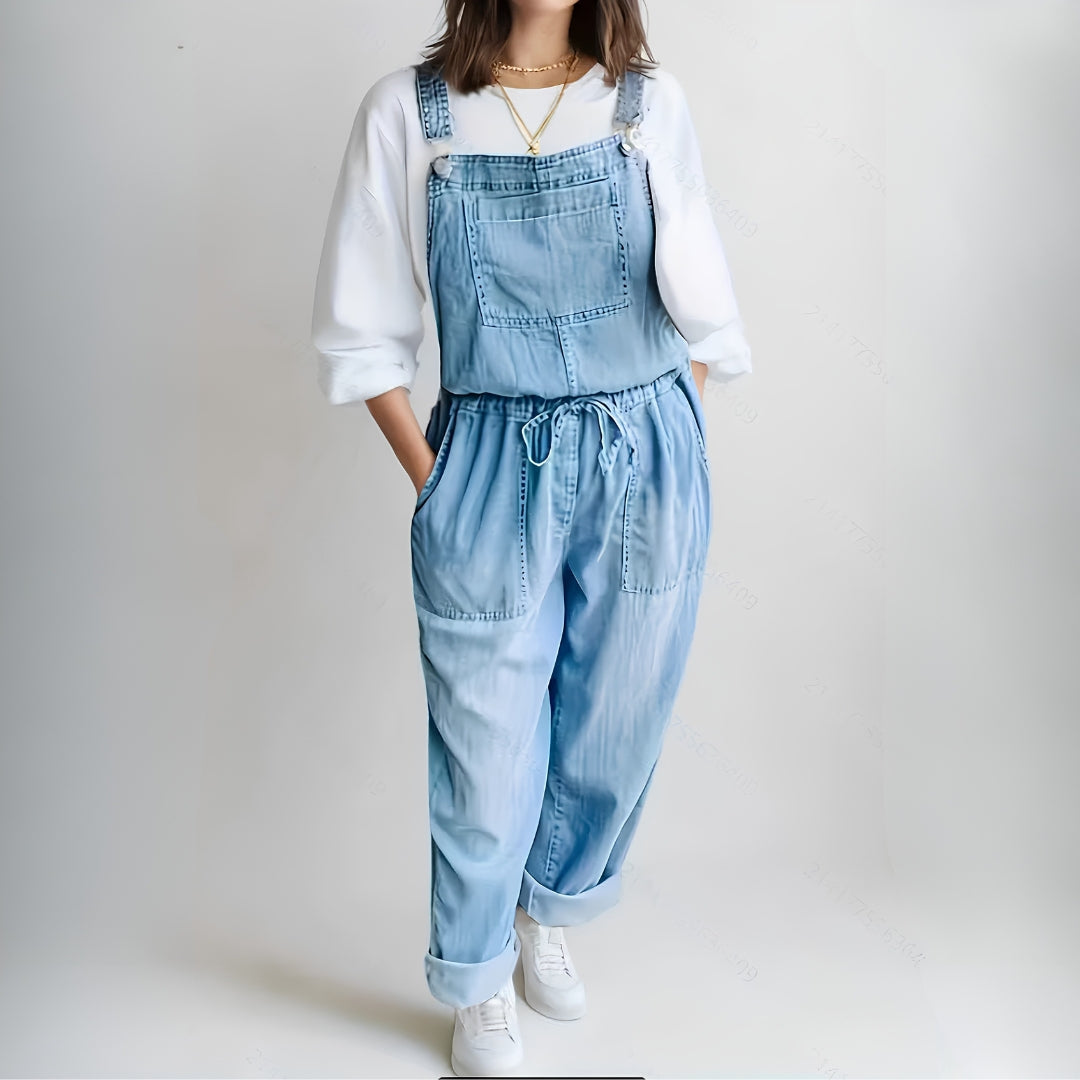 Robin - Relaxed Denim Jumpsuit
