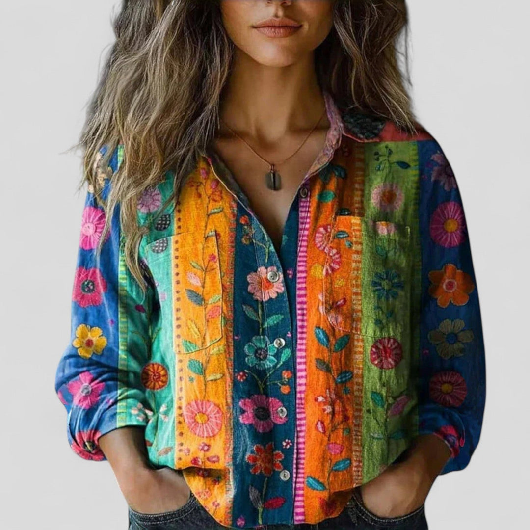 Brenda - Comfortable Blouse Shirt