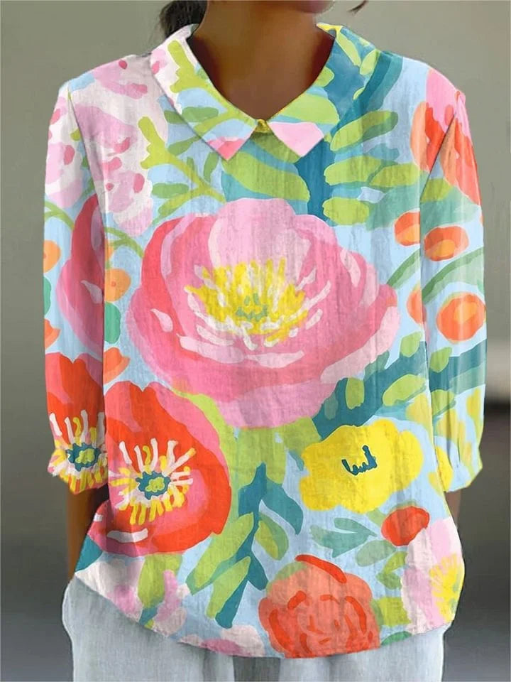 Aubrey - Blooming Garden Blouse