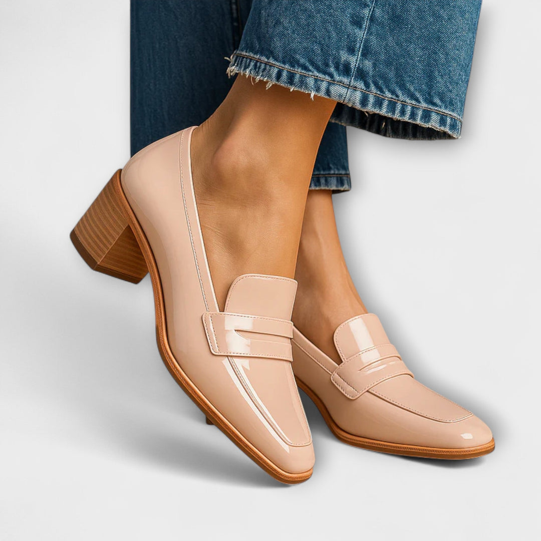 Nicole - Shiny Loafers