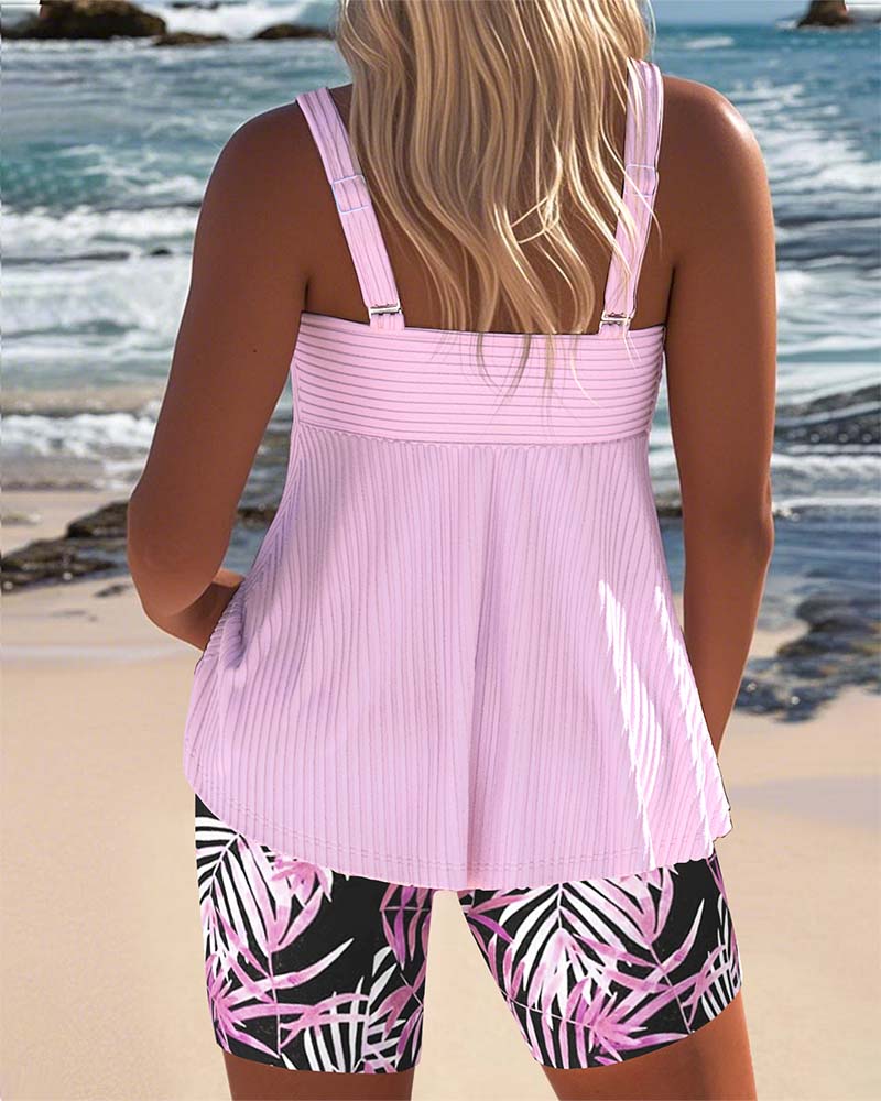 Sarah - Colorful Tankini Set