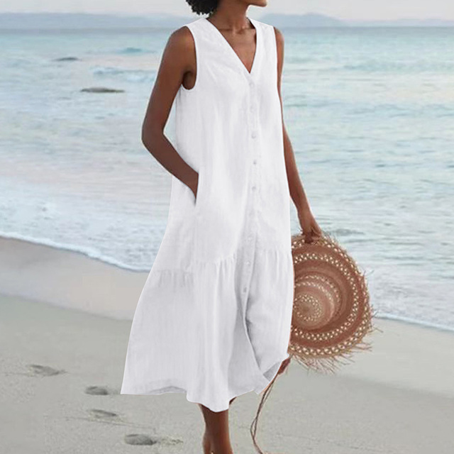 Harmony - Dress with V-Neck