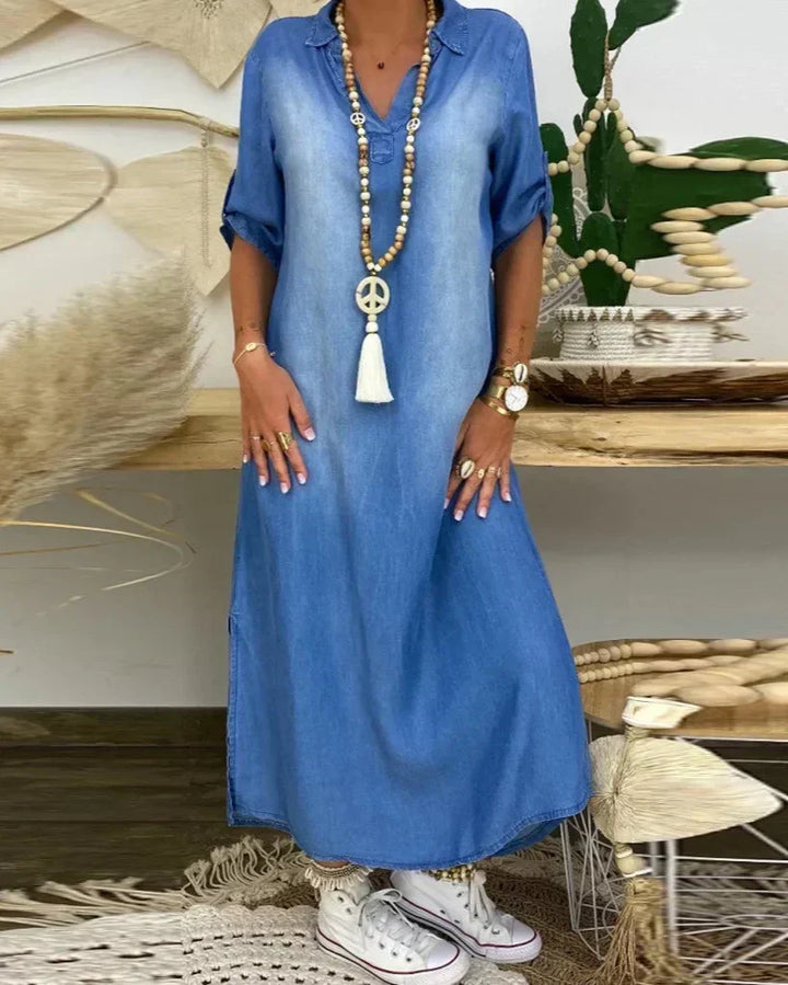 Hailey - Maxi Denim Dress