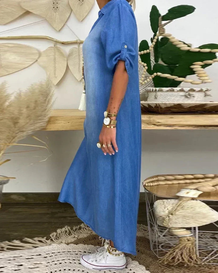 Hailey - Maxi Denim Dress