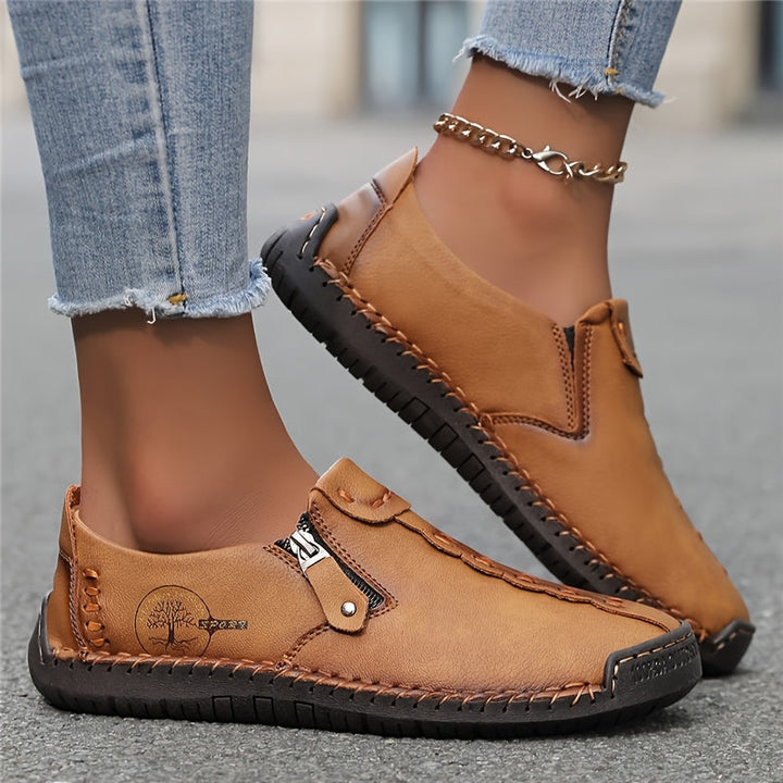 Rebecca - Comfort Sneakers with Zipper