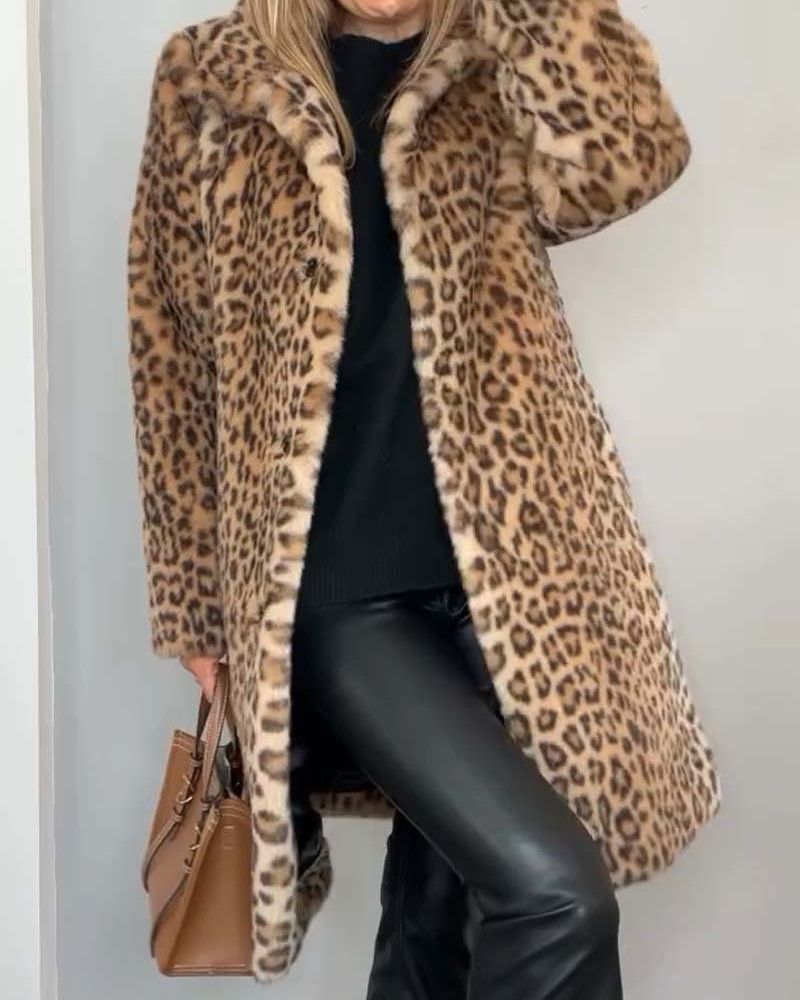 Harmony - Leopard Long Jacket