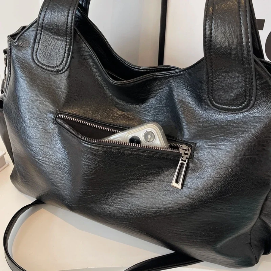 Willow - Dual Zipper Large Capacity Shoulder Bag