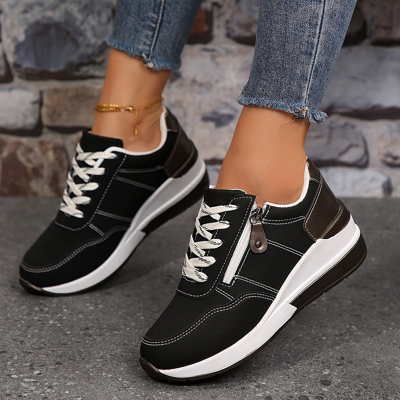 Adalynn - Zip-Up Orthopedic Sneakers