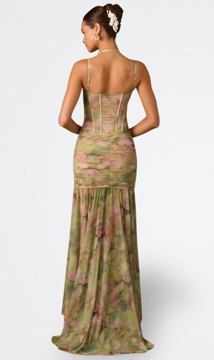 Nina - Long Dress with Corset