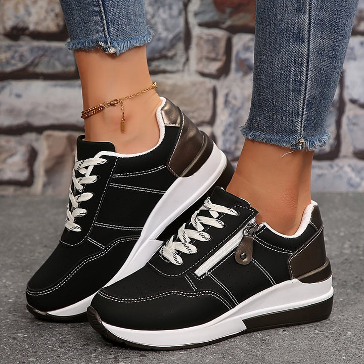 Adalynn - Zip-Up Orthopedic Sneakers