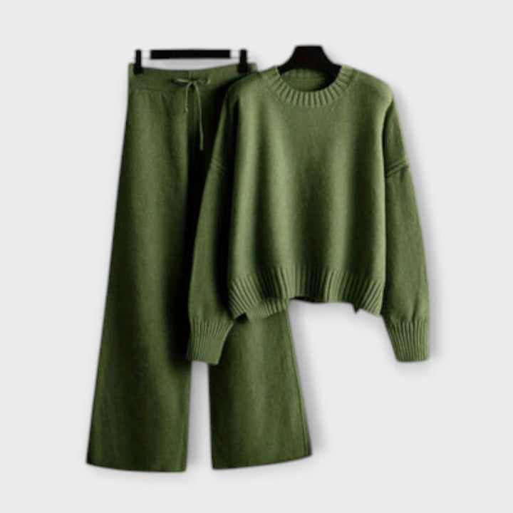 Sarah - Embroidered Casual Set