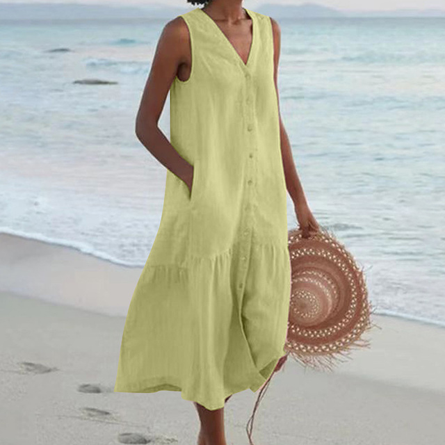 Harmony - Dress with V-Neck
