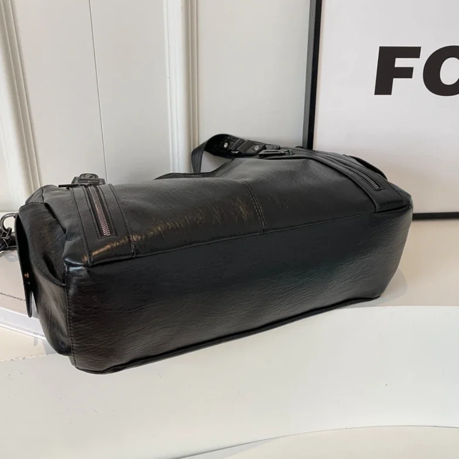 Willow - Dual Zipper Large Capacity Shoulder Bag