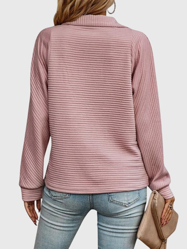 Naomi - Elegant Sweater with Zipper