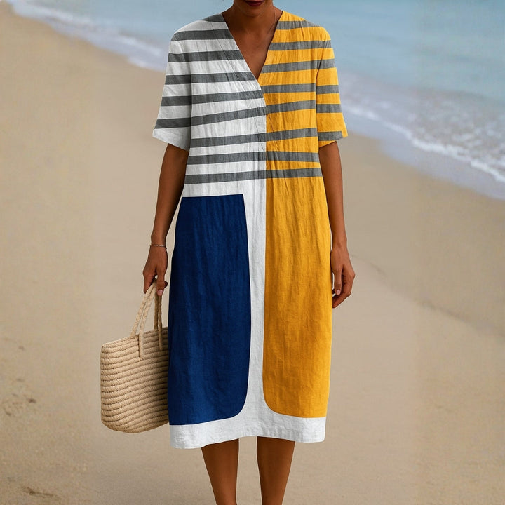 Charlotte - Color Block Dress