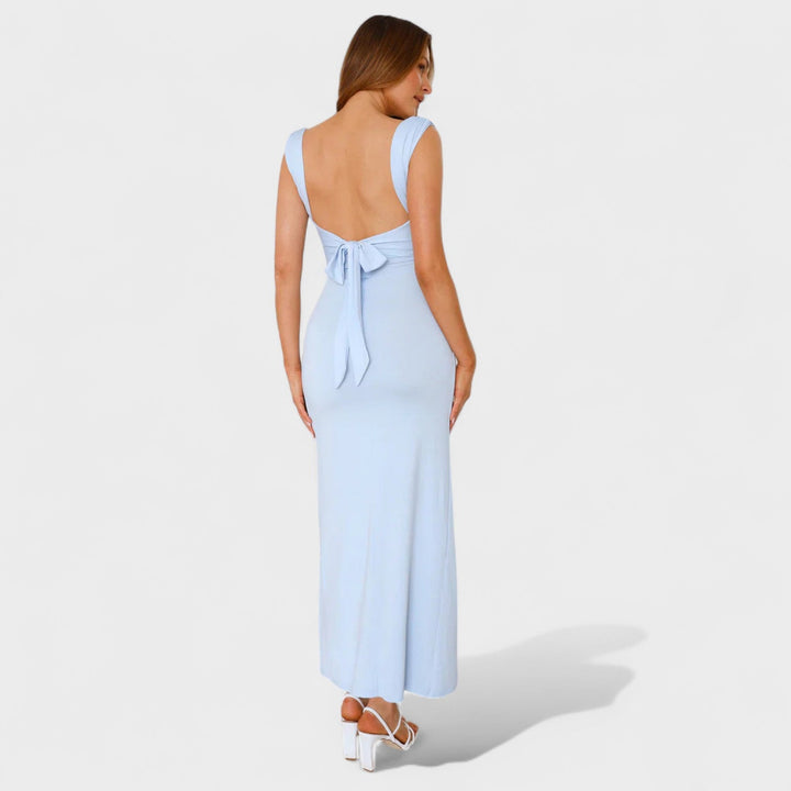 Vanessa - Long Dress with Open Back