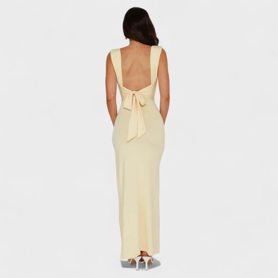 Vanessa - Long Dress with Open Back