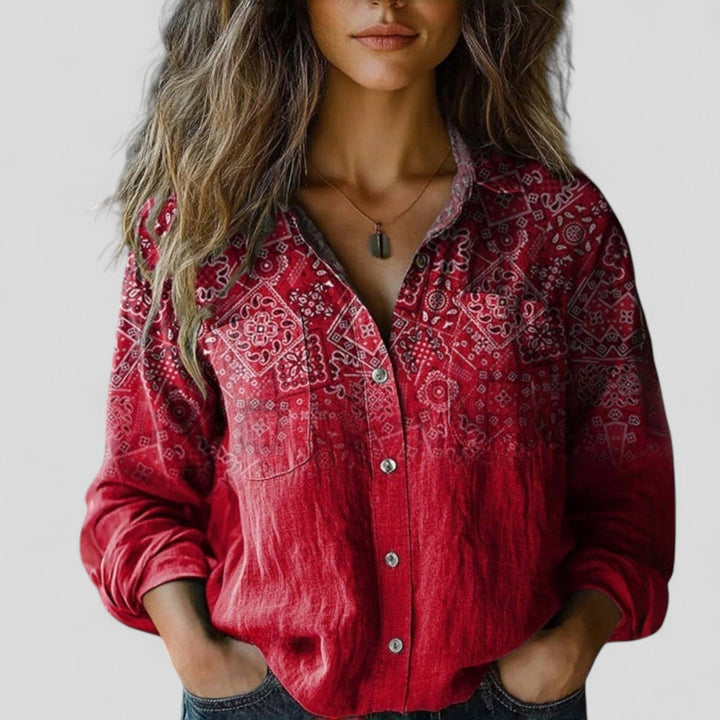 Brenda - Comfortable Blouse Shirt
