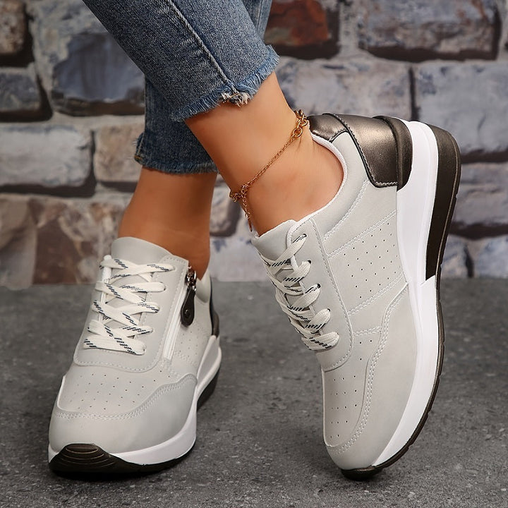 Adalynn - Zip-Up Orthopedic Sneakers