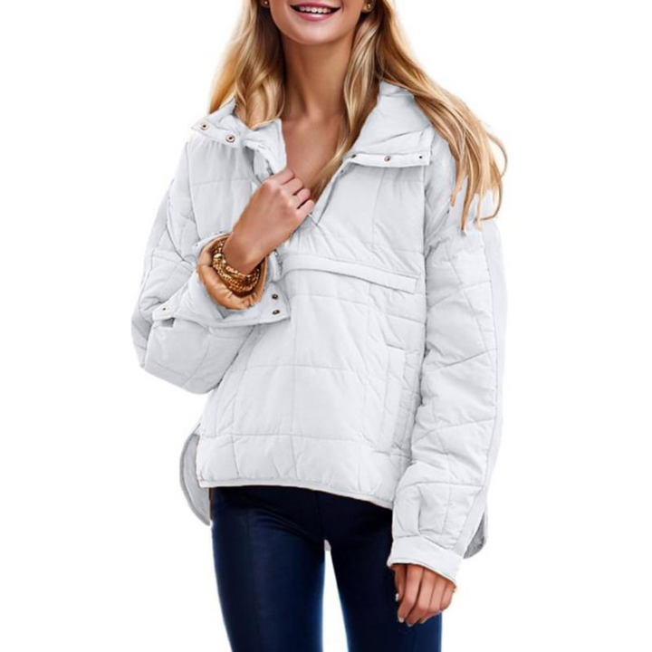 Chloe - Oversized Hooded Pullover Jacket