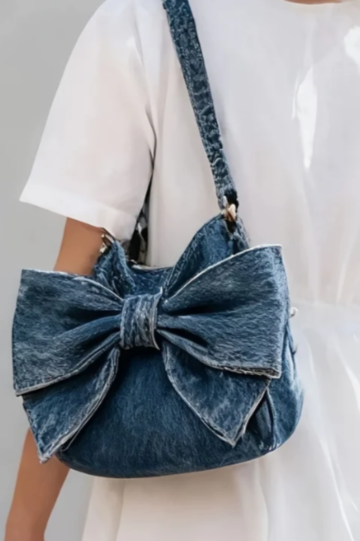 Ruby - Retro Bow Bag