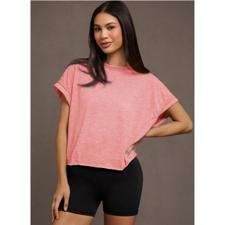 FAITH - Women Everyday Cut Out Hemline Womenswear Top
