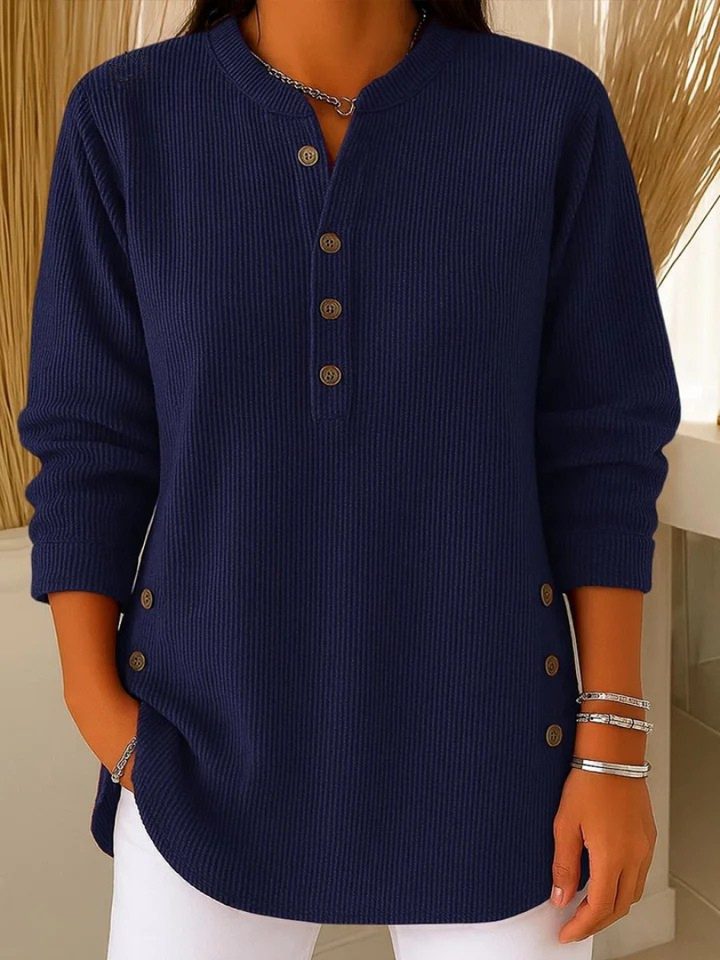 Susan | Henley Button Tunic