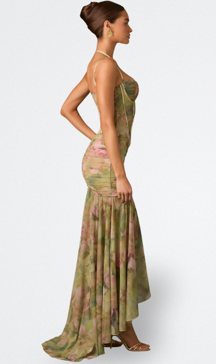 Nina - Long Dress with Corset