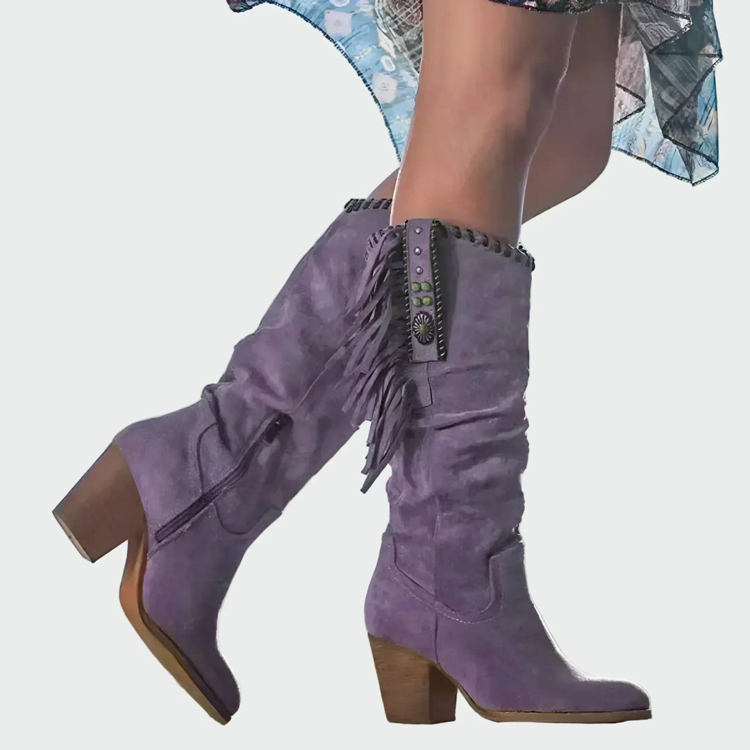 Annelie | Comfortable Leather Ankle Boots