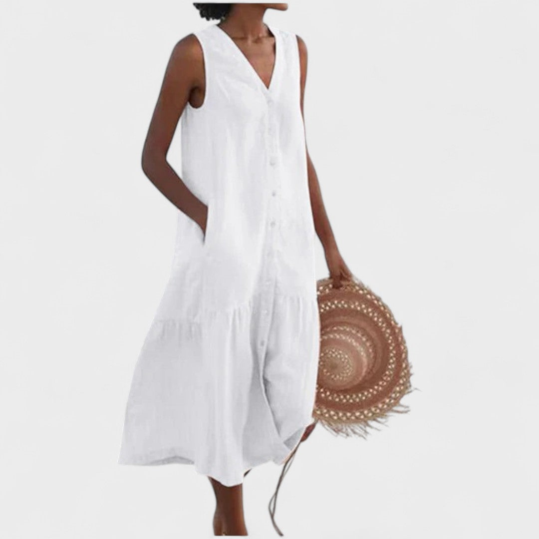 Harmony - Dress with V-Neck