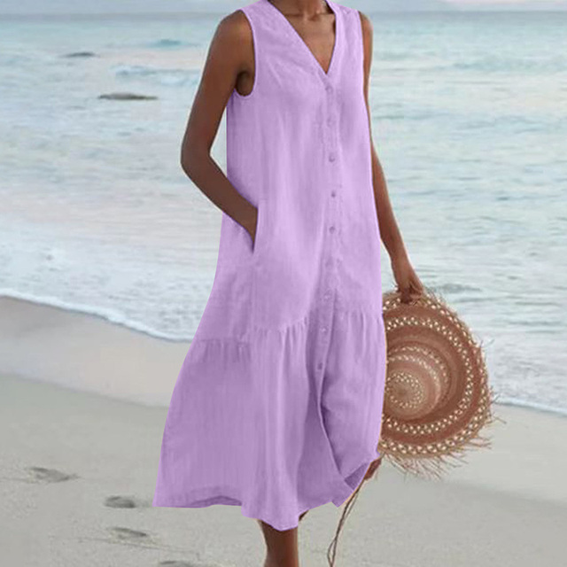 Harmony - Dress with V-Neck