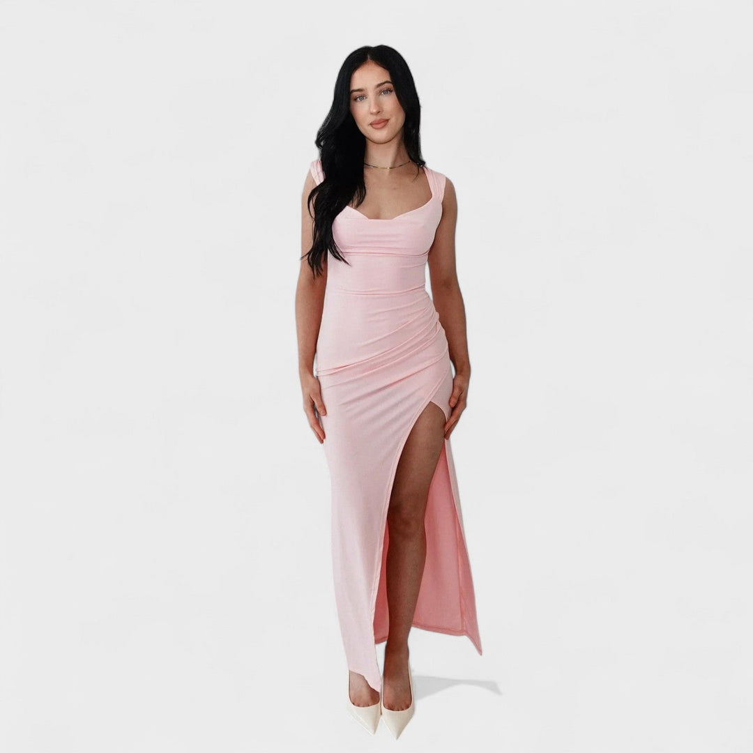 Vanessa - Long Dress with Open Back