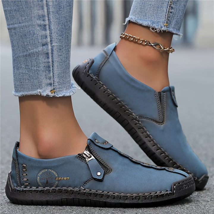 Rebecca - Comfort Sneakers with Zipper